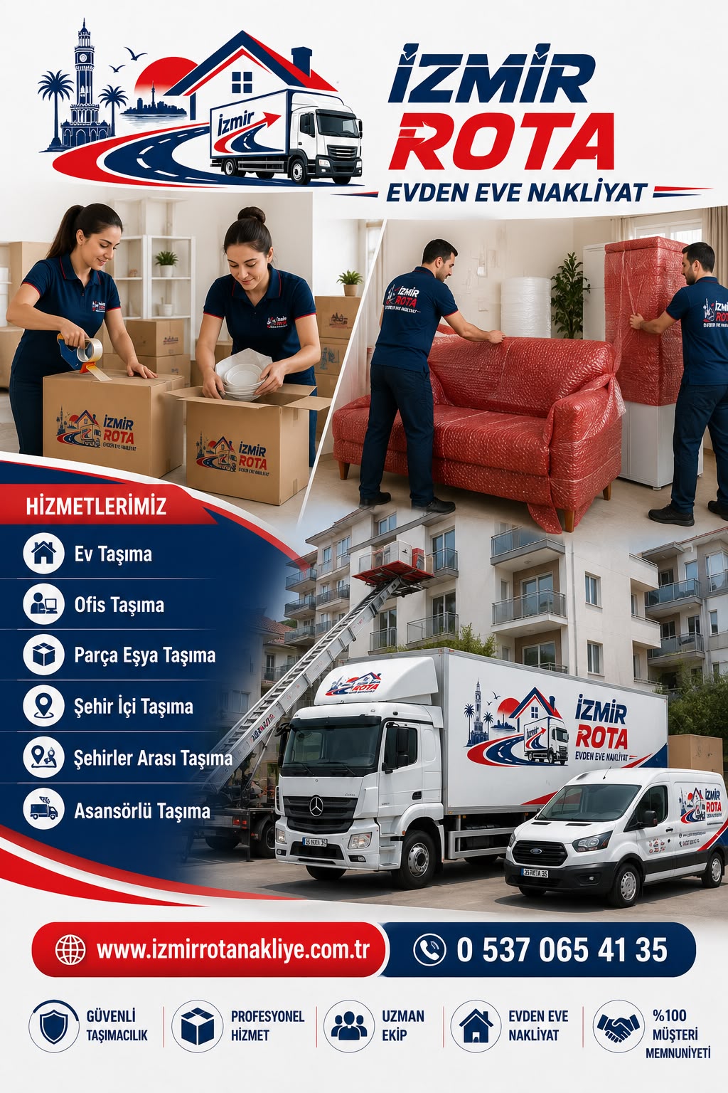 İzmir Rota Evden Eve Nakliyat